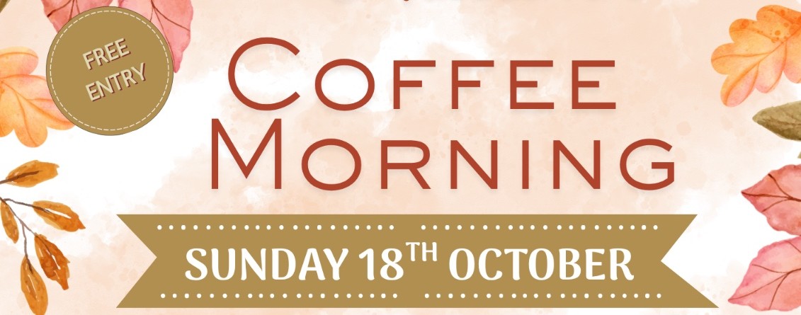 Autumn Coffee Morning at Gordon Village Hall
